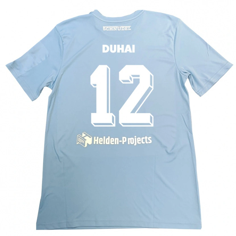 Danxen Men Konstantin Duhai #12 Blue-Gray Goalkeeper Jersey 2025/26 T-Shirt