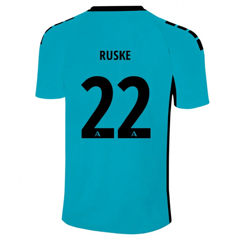 Danxen Men Neo Ruske #22 Cyan Goalkeeper Jersey 2025/26 T-Shirt