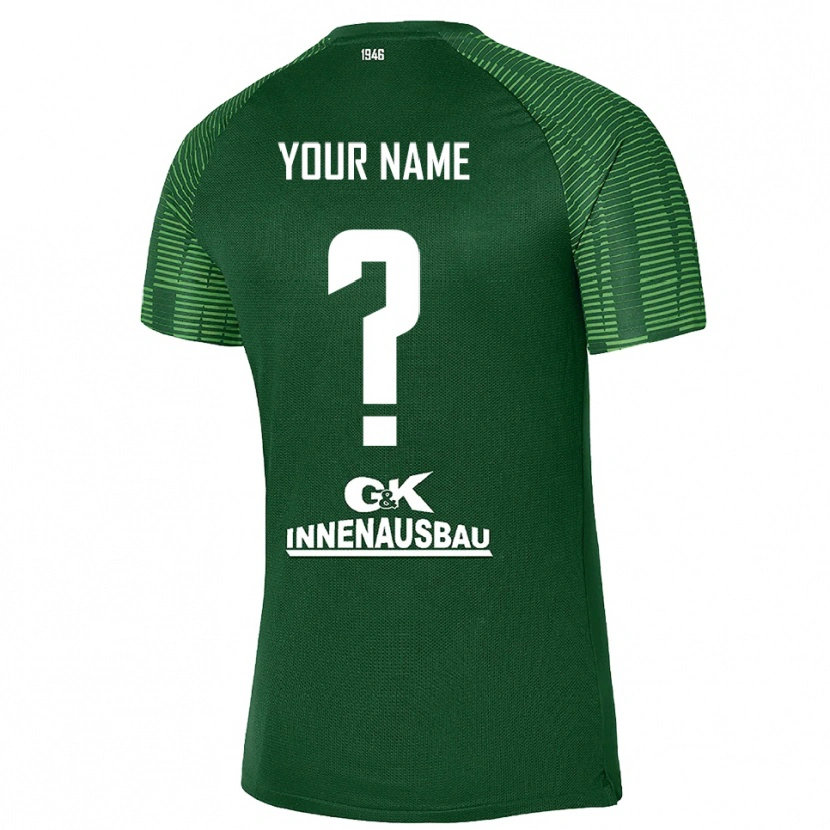 Danxen Men Erzgebirge Aue Deep Green Black Goalkeeper Jersey 2025/26 T-Shirt