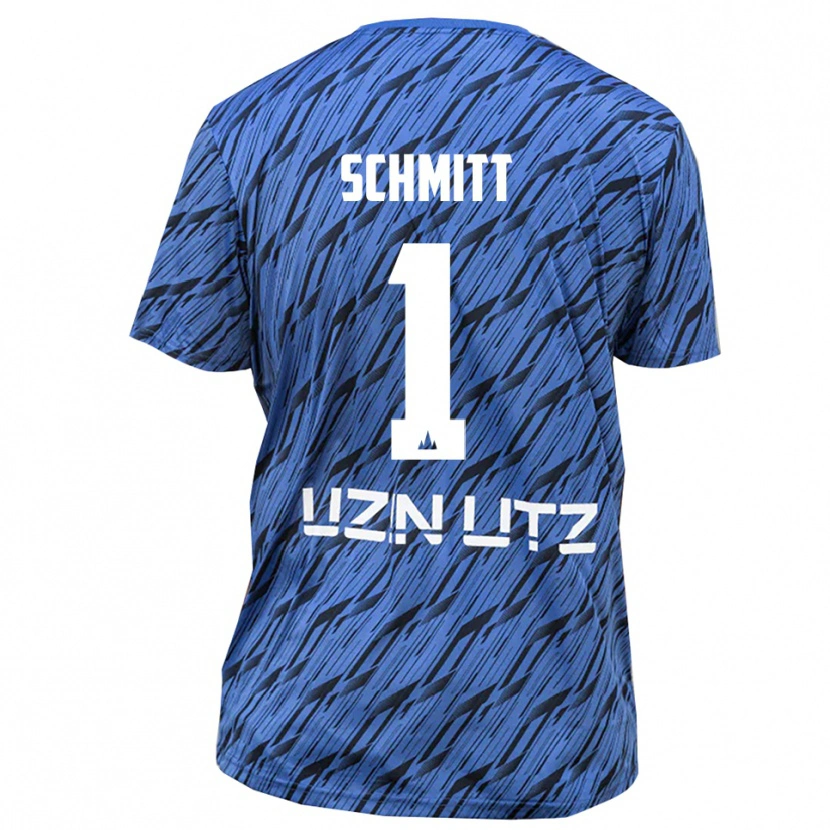 Danxen Men Max Schmitt #1 Royal Blue White Goalkeeper Jersey 2025/26 T-Shirt