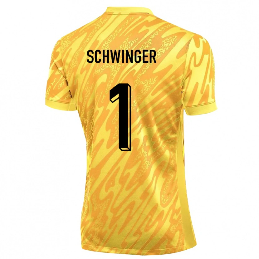 Danxen Men Holm Schwinger #1 Yellow Orange Goalkeeper Jersey 2025/26 T-Shirt