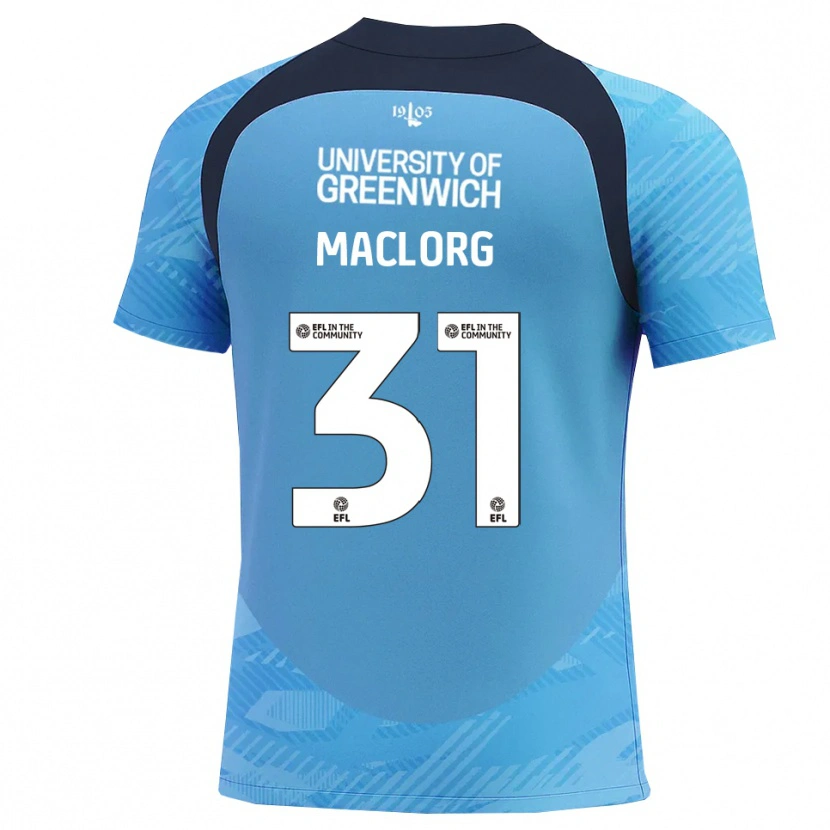 Danxen Men Lennon MacLorg #31 Blue White Goalkeeper Jersey 2025/26 T-Shirt
