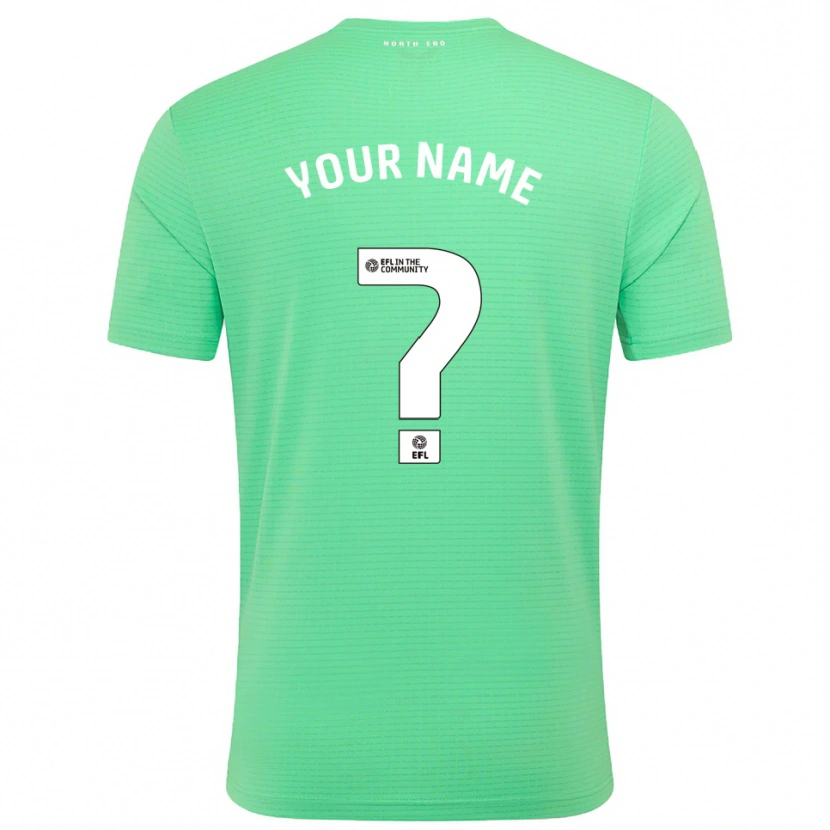 Danxen Men Preston North End Pastel Turquoies Goalkeeper Jersey 2025/26 T-Shirt