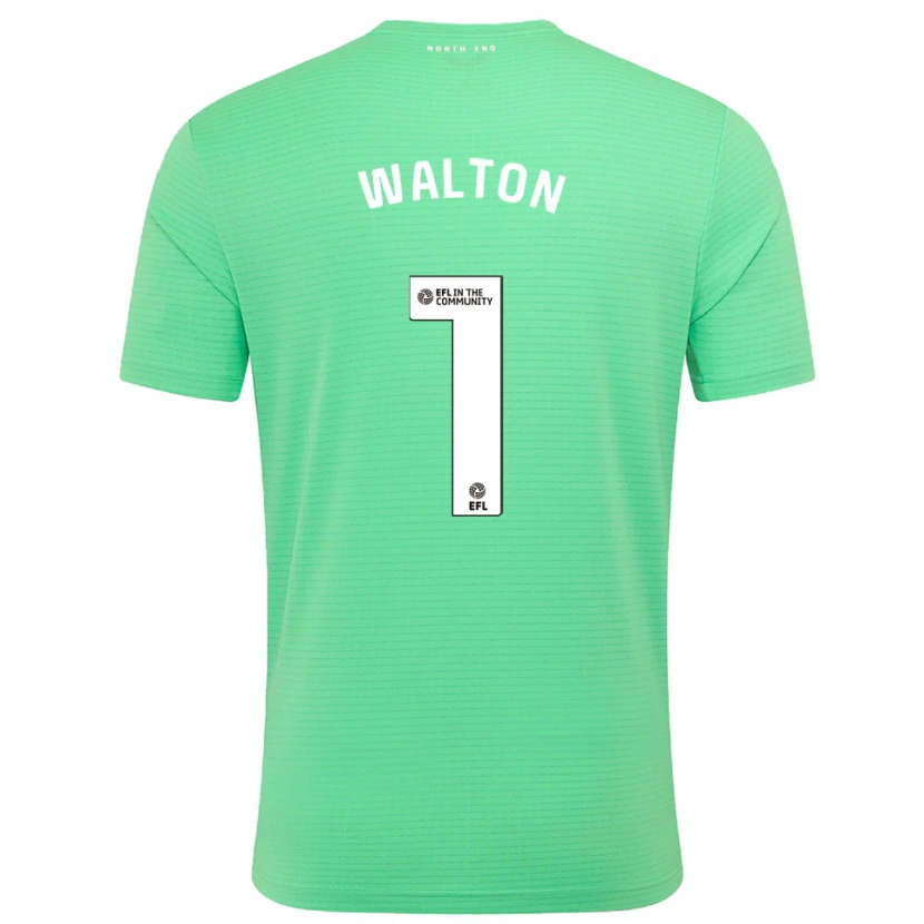 Danxen Men Jack Walton #1 Pastel Turquoies Goalkeeper Jersey 2025/26 T-Shirt