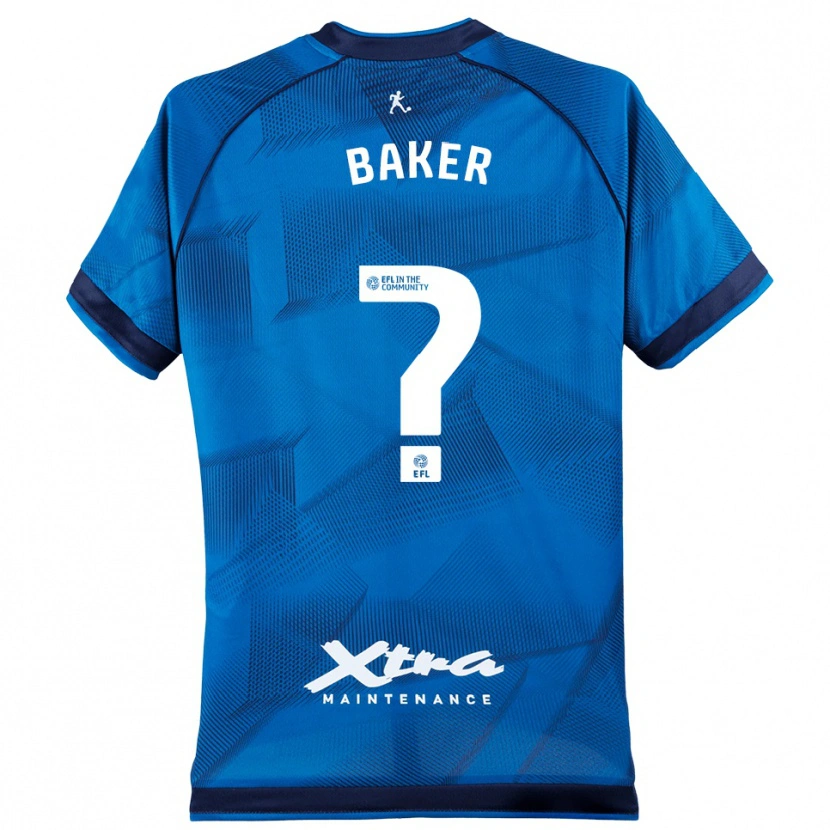 Danxen Men Faye Baker #0 Blue White Goalkeeper Jersey 2025/26 T-Shirt