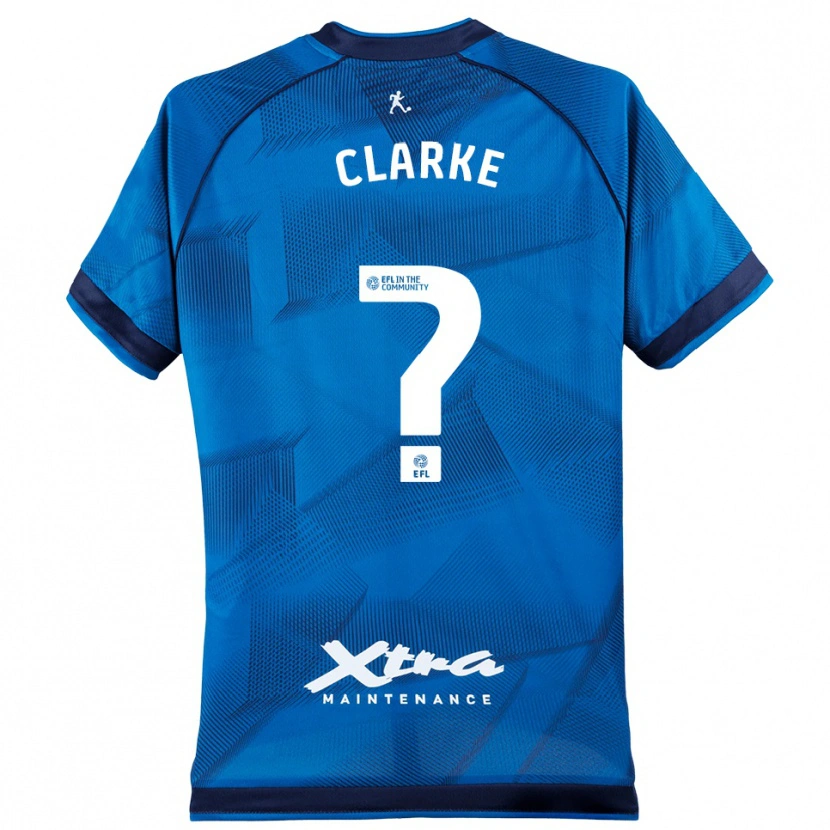 Danxen Men Kenny Clarke #0 Blue White Goalkeeper Jersey 2025/26 T-Shirt