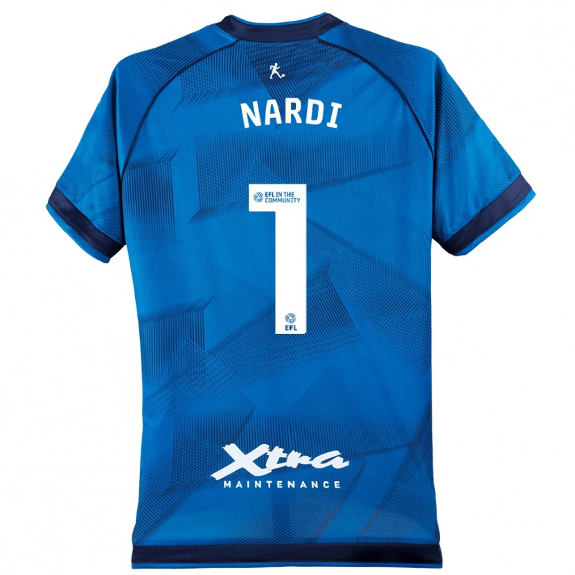 Danxen Men Paul Nardi #1 Blue White Goalkeeper Jersey 2025/26 T-Shirt