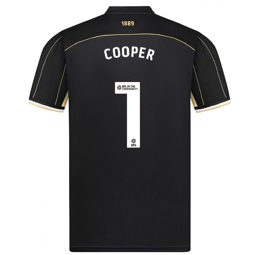 Danxen Men Michael Cooper #1 Black Brown Goalkeeper Jersey 2025/26 T-Shirt