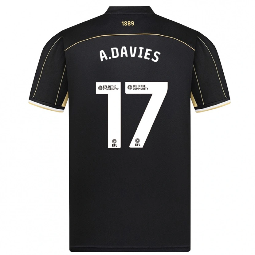 Danxen Men Adam Davies #17 Black Brown Goalkeeper Jersey 2025/26 T-Shirt