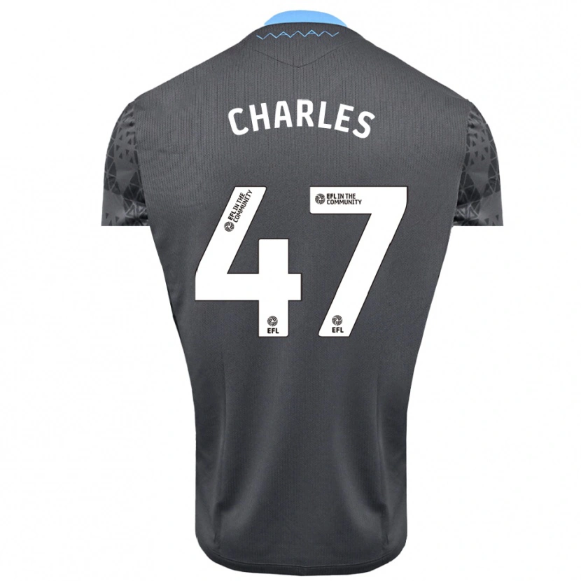 Danxen Men Pierce Charles #47 Gray White Goalkeeper Jersey 2025/26 T-Shirt
