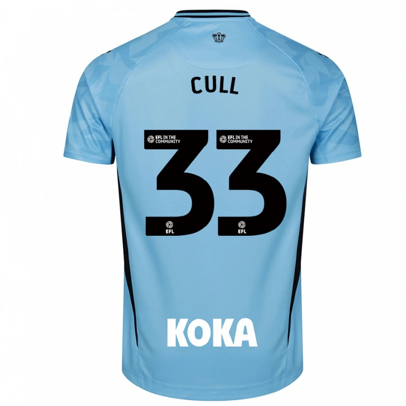 Danxen Men Hermione Cull #33 Light Sky Blue Goalkeeper Jersey 2025/26 T-Shirt