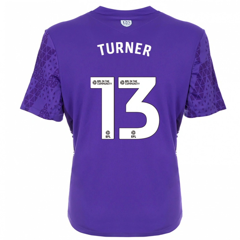Danxen Men Shannon Turner #13 Purple White Goalkeeper Jersey 2025/26 T-Shirt