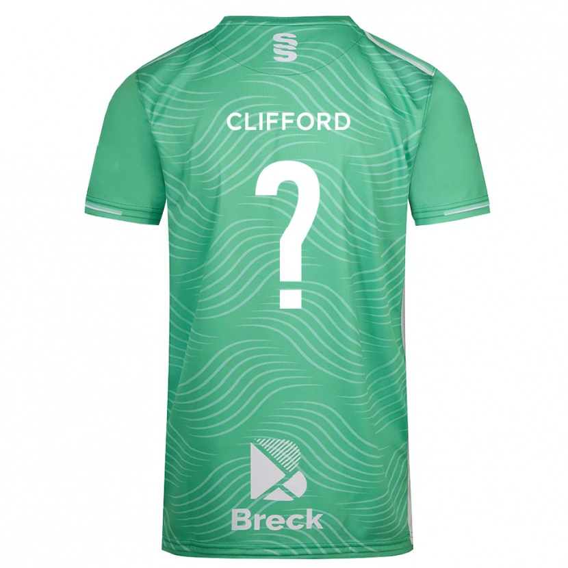 Danxen Men Alex Clifford #0 Mediumturquoise Goalkeeper Jersey 2025/26 T-Shirt