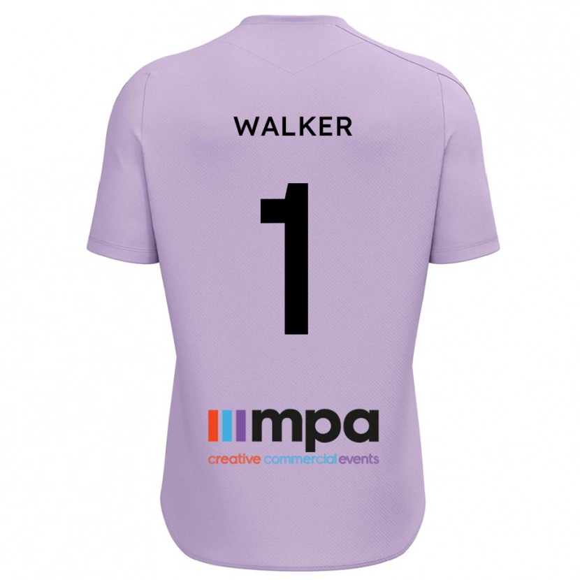 Danxen Men Laurie Walker #1 Violet Black Goalkeeper Jersey 2025/26 T-Shirt