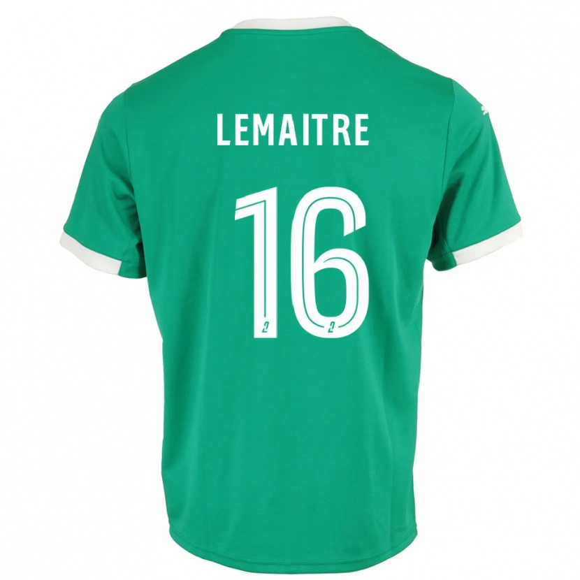 Danxen Men Nicolas Lemaître #16 Green White Goalkeeper Jersey 2025/26 T-Shirt