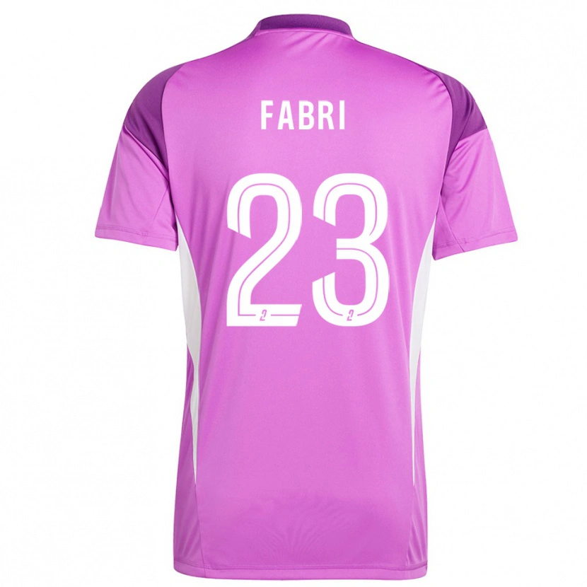 Danxen Men Julien Fabri #23 Lavender Goalkeeper Jersey 2025/26 T-Shirt