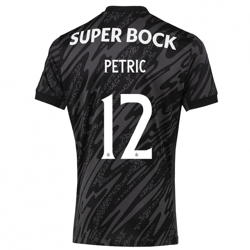 Danxen Men Luka Petric #12 Gray Black White Goalkeeper Jersey 2025/26 T-Shirt