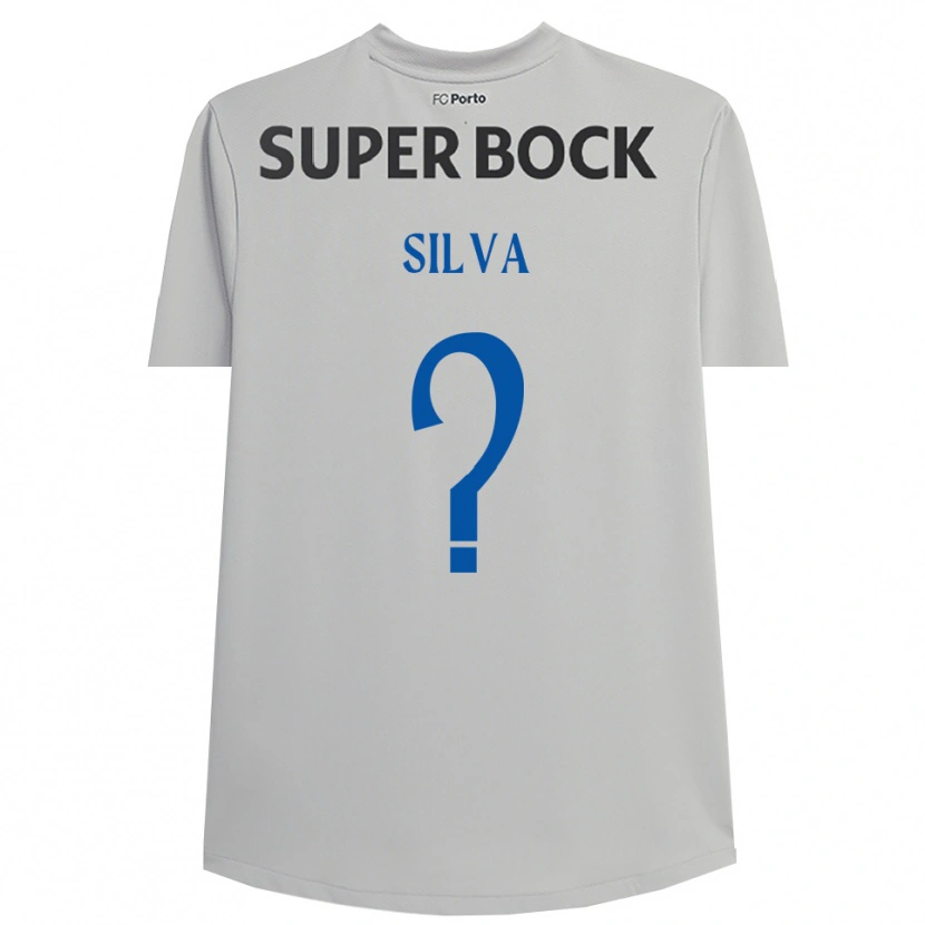 Danxen Men Gonçalo Silva #0 Light Gray Black Goalkeeper Jersey 2025/26 T-Shirt