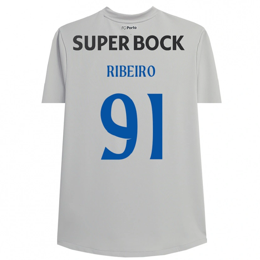 Danxen Men Gonçalo Ribeiro #91 Light Gray Black Goalkeeper Jersey 2025/26 T-Shirt