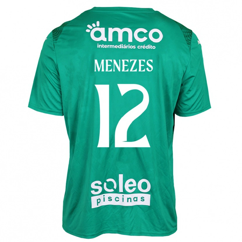 Danxen Men Gabriel Menezes #12 Green White Goalkeeper Jersey 2025/26 T-Shirt