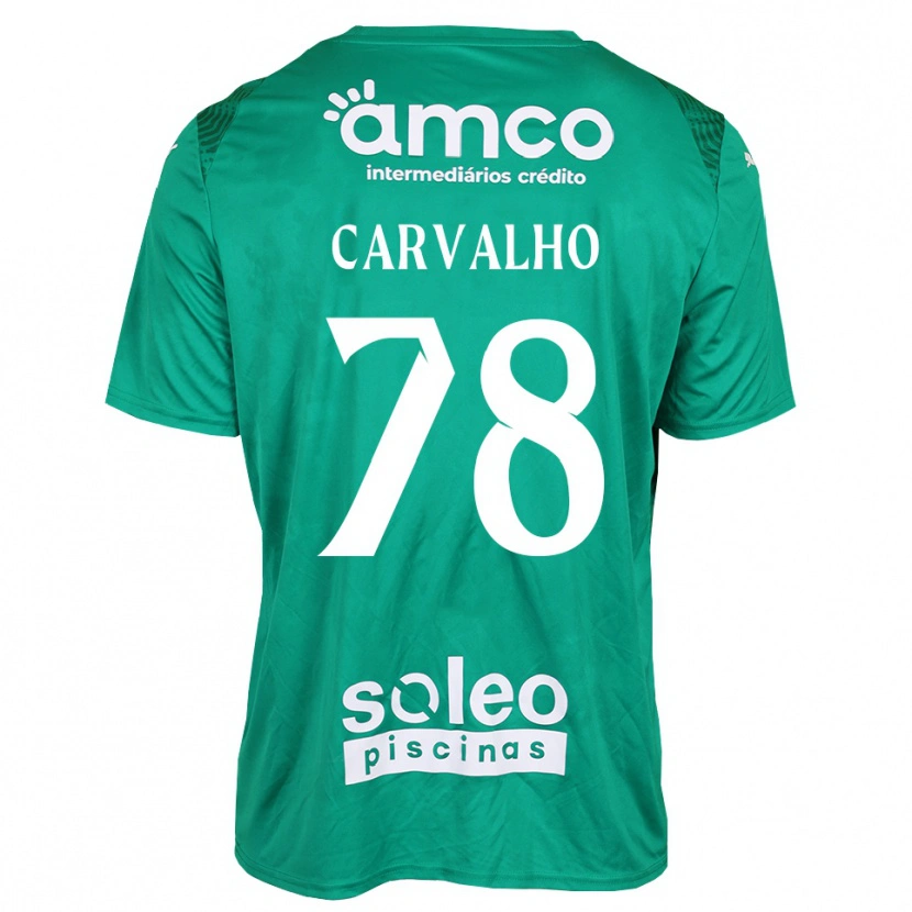 Danxen Men João Carvalho #78 Green White Goalkeeper Jersey 2025/26 T-Shirt
