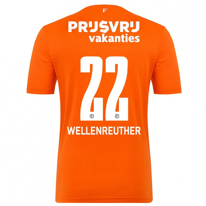 Danxen Men Timon Wellenreuther #22 Orange Black Goalkeeper Jersey 2025/26 T-Shirt