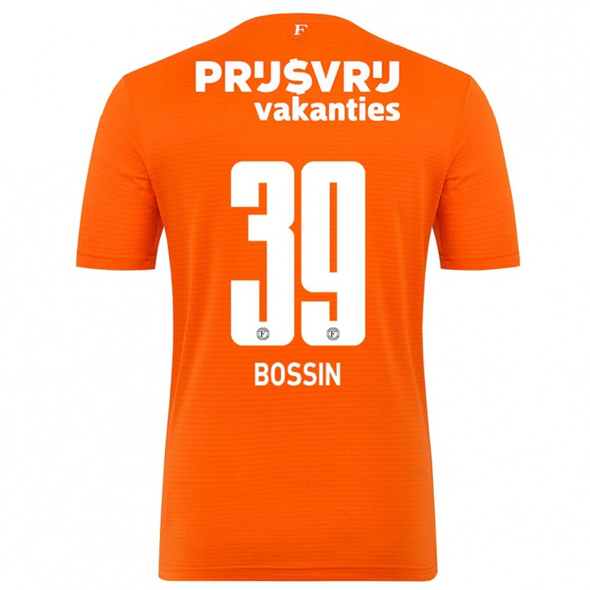 Danxen Men Liam Bossin #39 Orange Black Goalkeeper Jersey 2025/26 T-Shirt