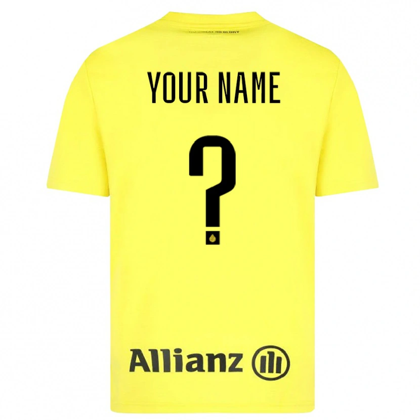 Danxen Men Club Brugge KV Yellow Black Goalkeeper Jersey 2025/26 T-Shirt