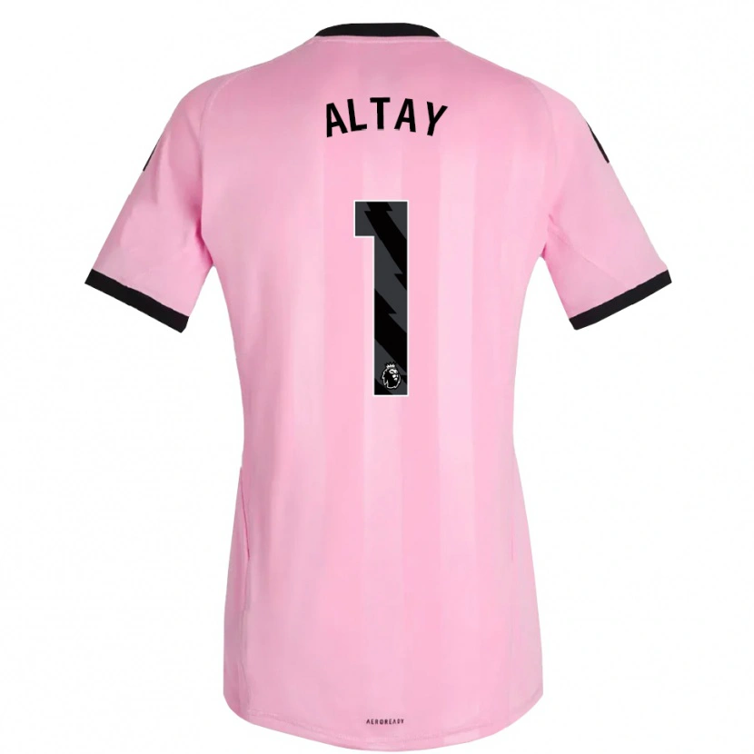 Danxen Men Altay Bayındır #1 Pink Black Goalkeeper Jersey 2025/26 T-Shirt