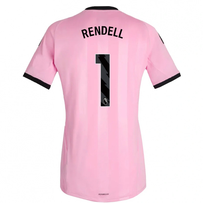 Danxen Men Kayla Rendell #1 Pink Black Goalkeeper Jersey 2025/26 T-Shirt
