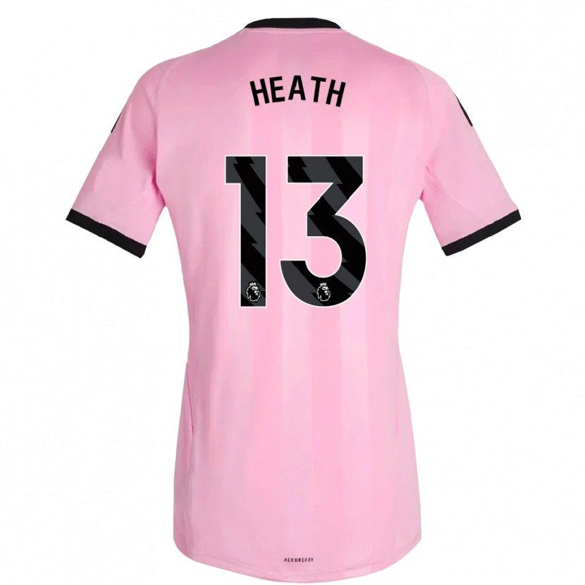 Danxen Men Fred Heath #13 Pink Black Goalkeeper Jersey 2025/26 T-Shirt