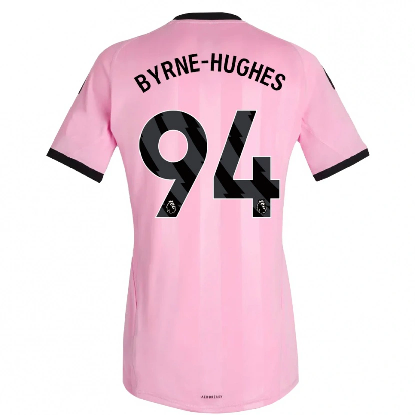 Danxen Men Cameron Byrne-Hughes #94 Pink Black Goalkeeper Jersey 2025/26 T-Shirt