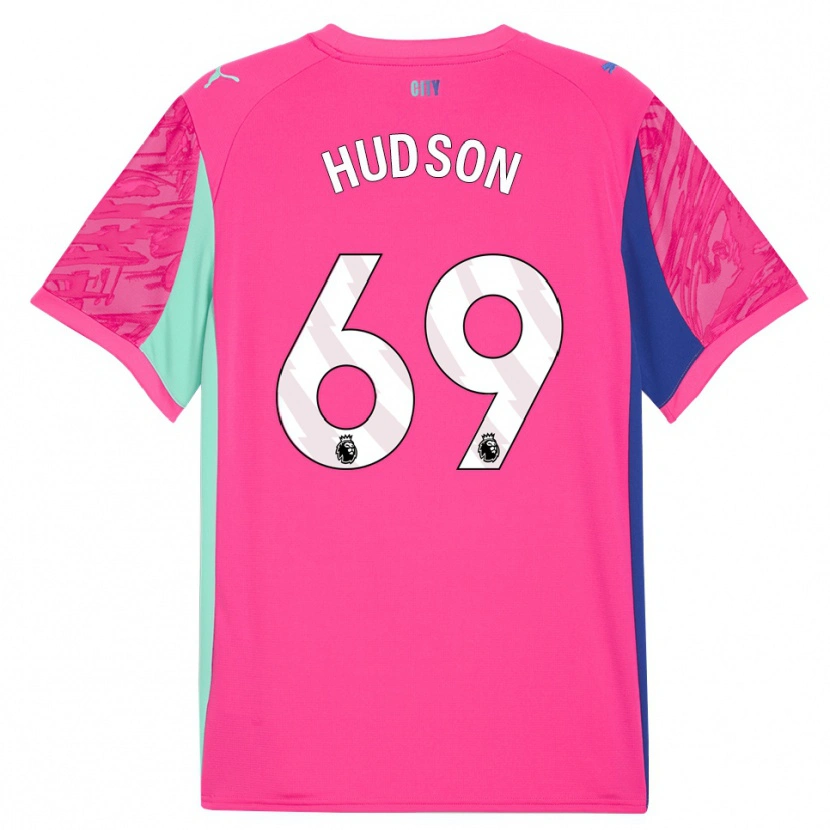 Danxen Men Max Hudson #69 Rose Pink Goalkeeper Jersey 2025/26 T-Shirt