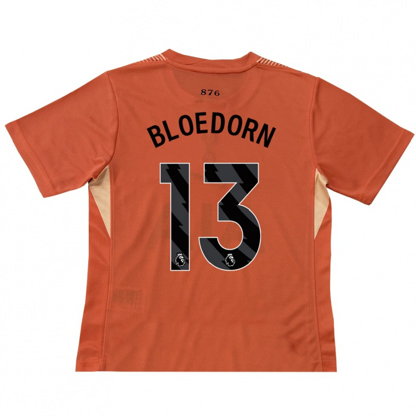Danxen Men Carey Bloedorn #13 Orange Black Goalkeeper Jersey 2025/26 T-Shirt