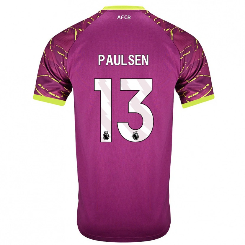 Danxen Men Alex Paulsen #13 Dark Magenta Goalkeeper Jersey 2025/26 T-Shirt