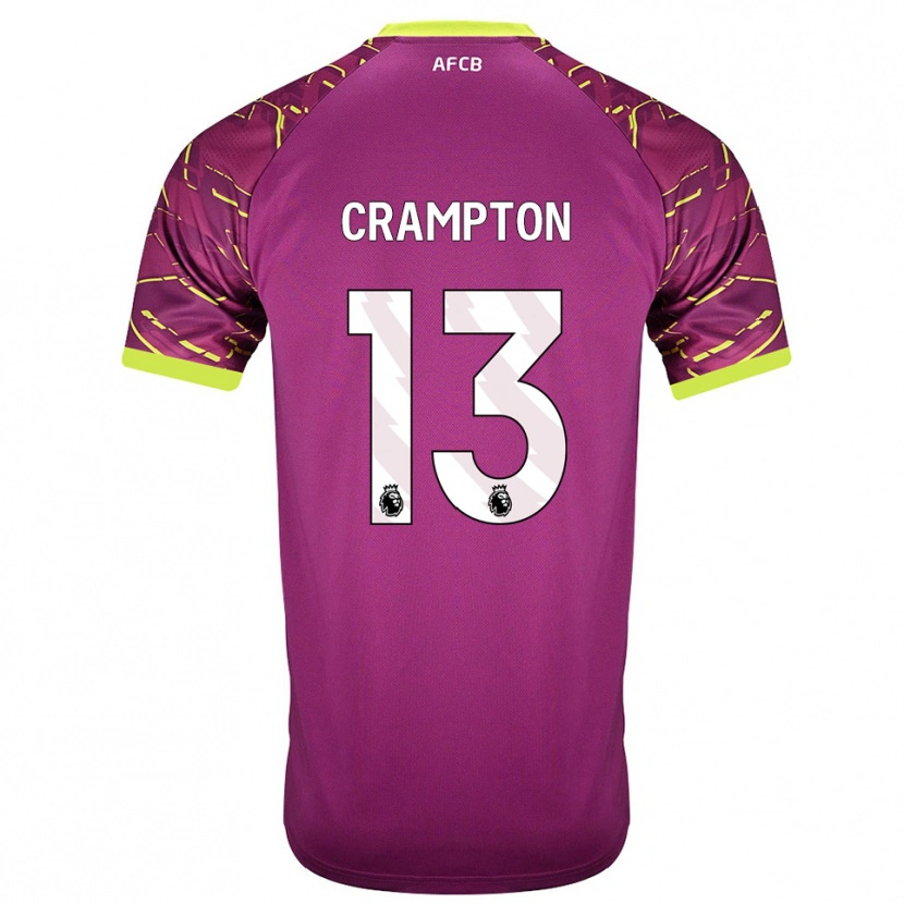 Danxen Men Kai Crampton #13 Dark Magenta Goalkeeper Jersey 2025/26 T-Shirt
