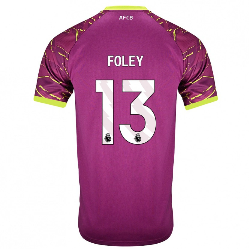 Danxen Men Erin Foley #13 Dark Magenta Goalkeeper Jersey 2025/26 T-Shirt