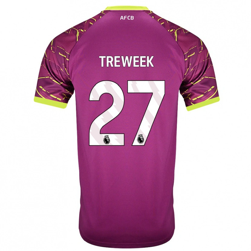 Danxen Men Amber Treweek #27 Dark Magenta Goalkeeper Jersey 2025/26 T-Shirt