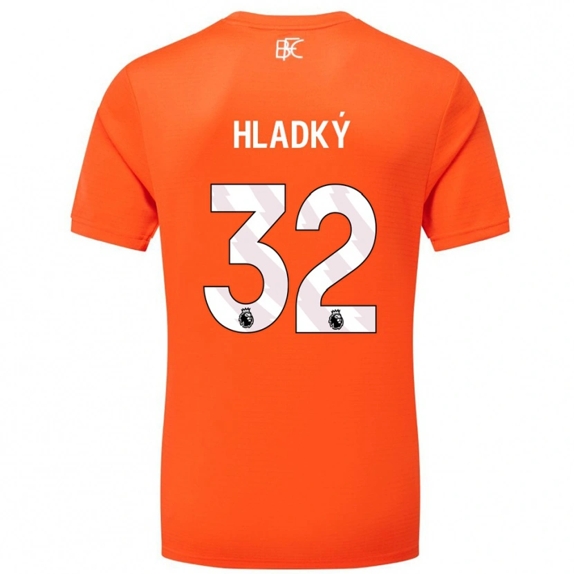 Danxen Men Vaclav Hladky #32 Orange White Goalkeeper Jersey 2025/26 T-Shirt
