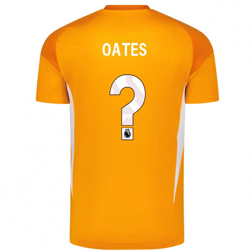 Danxen Men Charlotte Oates #0 Orange White Goalkeeper Jersey 2025/26 T-Shirt
