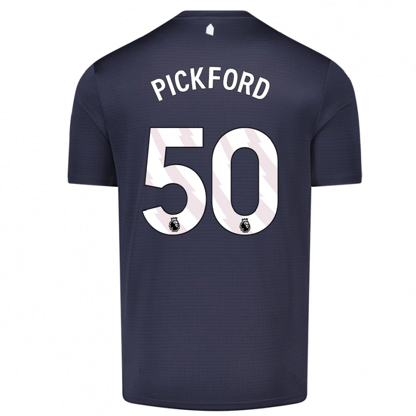 Danxen Men George Pickford #50 Black White Goalkeeper Jersey 2025/26 T-Shirt