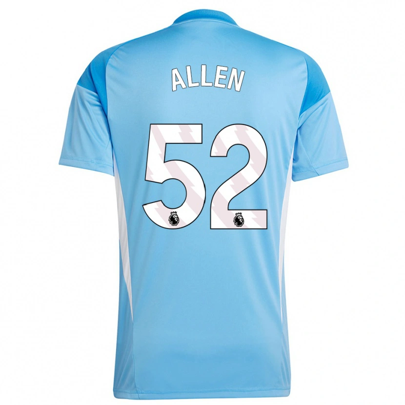 Danxen Men Michael Allen #52 Blue White Goalkeeper Jersey 2025/26 T-Shirt