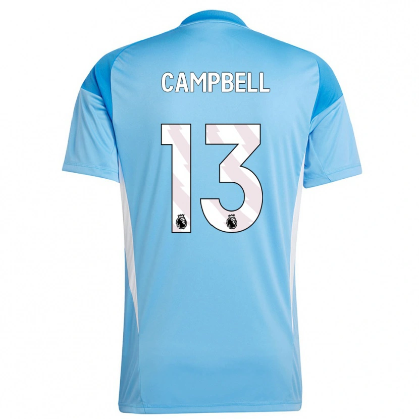 Danxen Men Luke Campbell #13 Blue White Goalkeeper Jersey 2025/26 T-Shirt