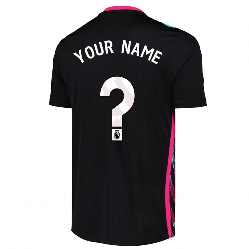 Danxen Men Sunderland AFC Black White Goalkeeper Jersey 2025/26 T-Shirt