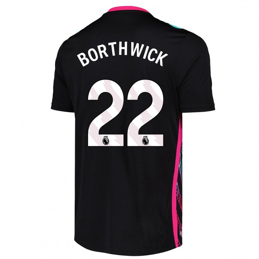 Danxen Men Megan Borthwick #22 Black White Goalkeeper Jersey 2025/26 T-Shirt