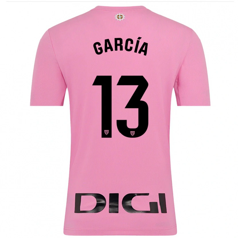 Danxen Men Simón García #13 Pink Black Goalkeeper Jersey 2025/26 T-Shirt