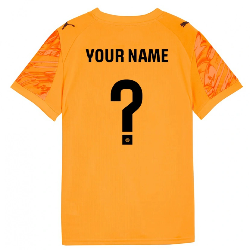 Danxen Men Girona Orange Black Goalkeeper Jersey 2025/26 T-Shirt