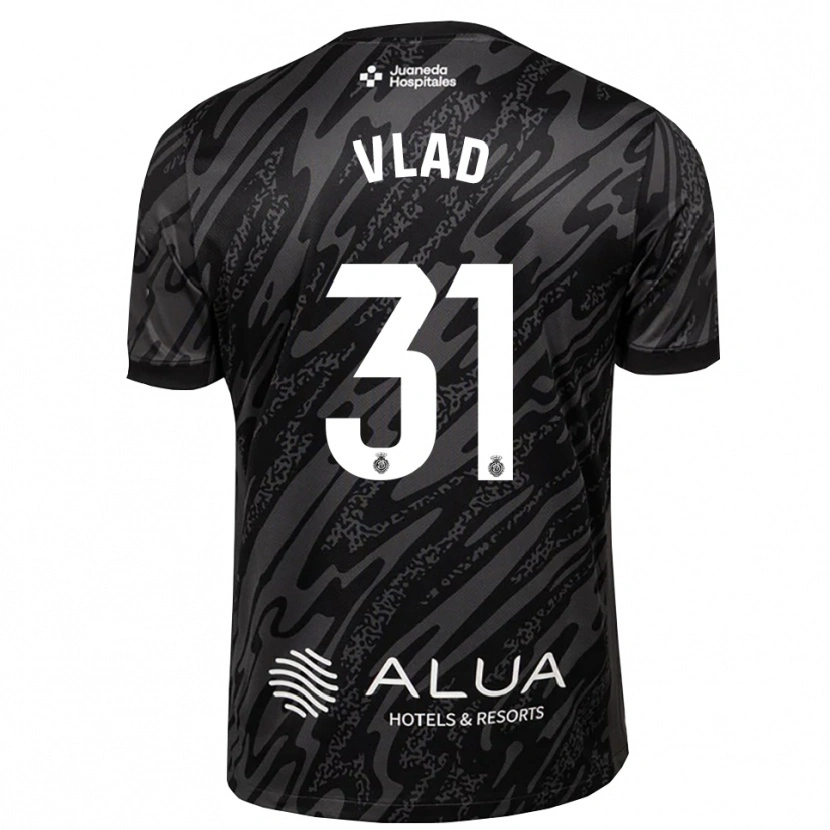 Danxen Men Rares Vlad #31 Dark Gray Black Goalkeeper Jersey 2025/26 T-Shirt