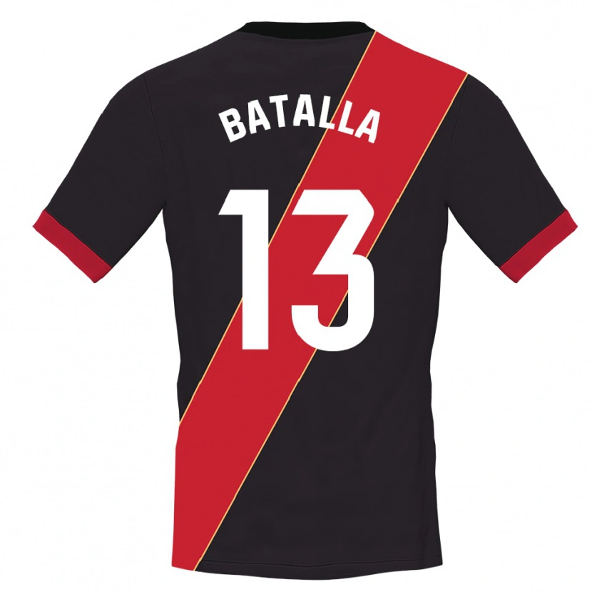 Danxen Men Augusto Batalla #13 Black Red Goalkeeper Jersey 2025/26 T-Shirt