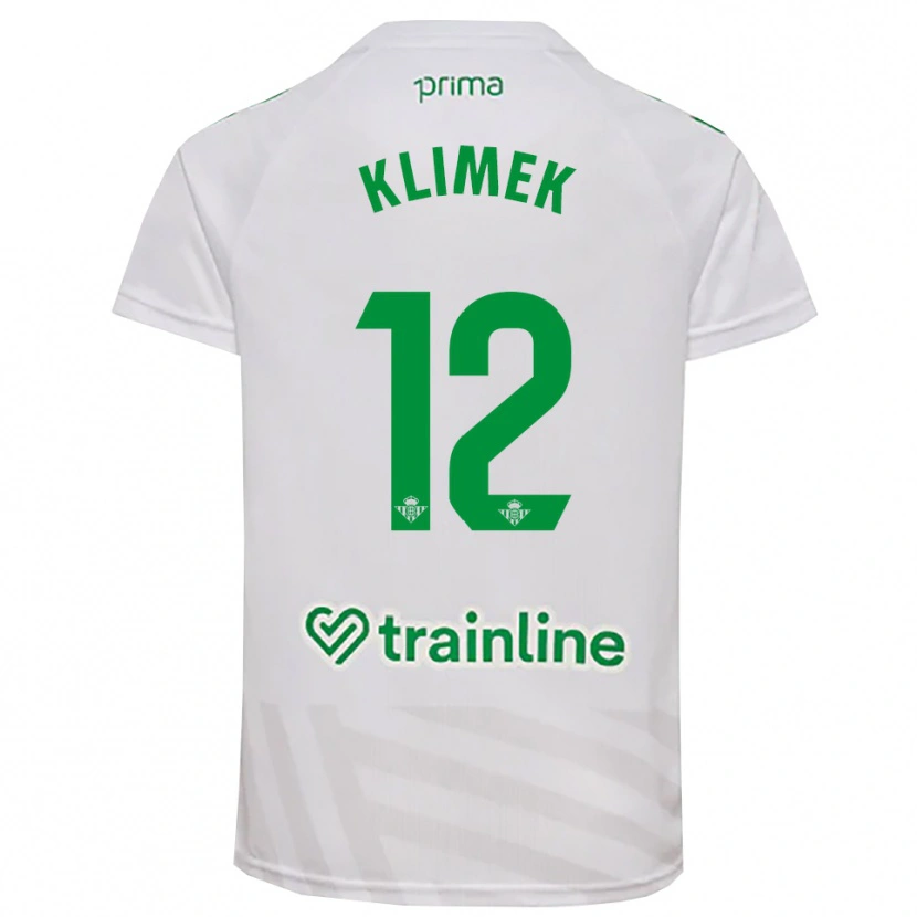 Danxen Men Bruno Klimek #12 White Green Goalkeeper Jersey 2025/26 T-Shirt